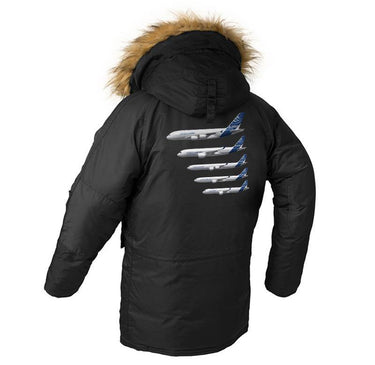 AIRBUS DESIGNED WINTER N3B PUFFER COAT THE AV8R